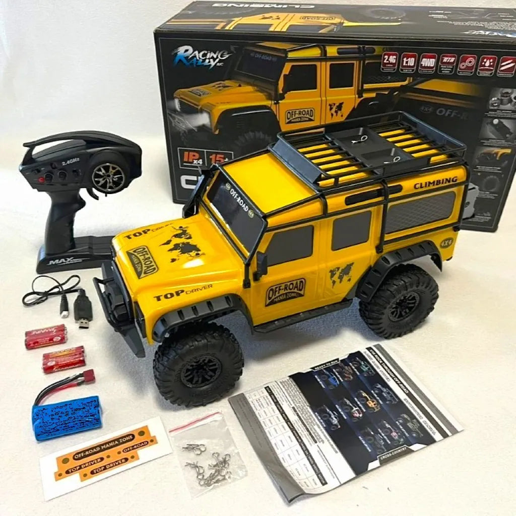 Professional RC Crawler with Metal Drive Shafts and Locked Differentials