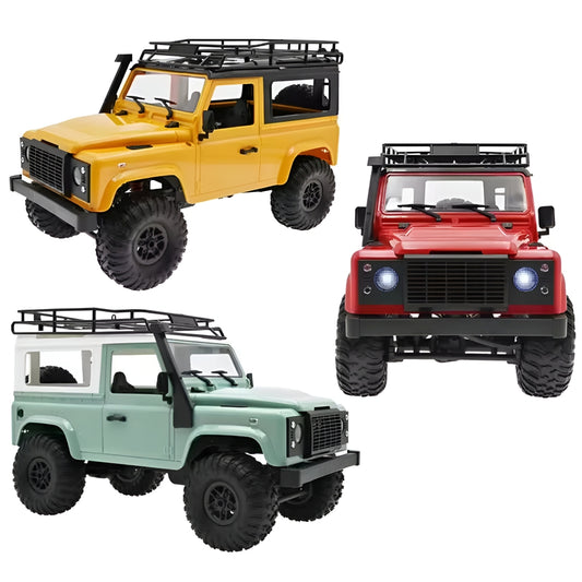 MN D90 1:12 Scale RC Defender 4WD Rock Crawler in Mint Green - High Performance Off-Road Hobby Grade - Black Dodz Sri Lanka